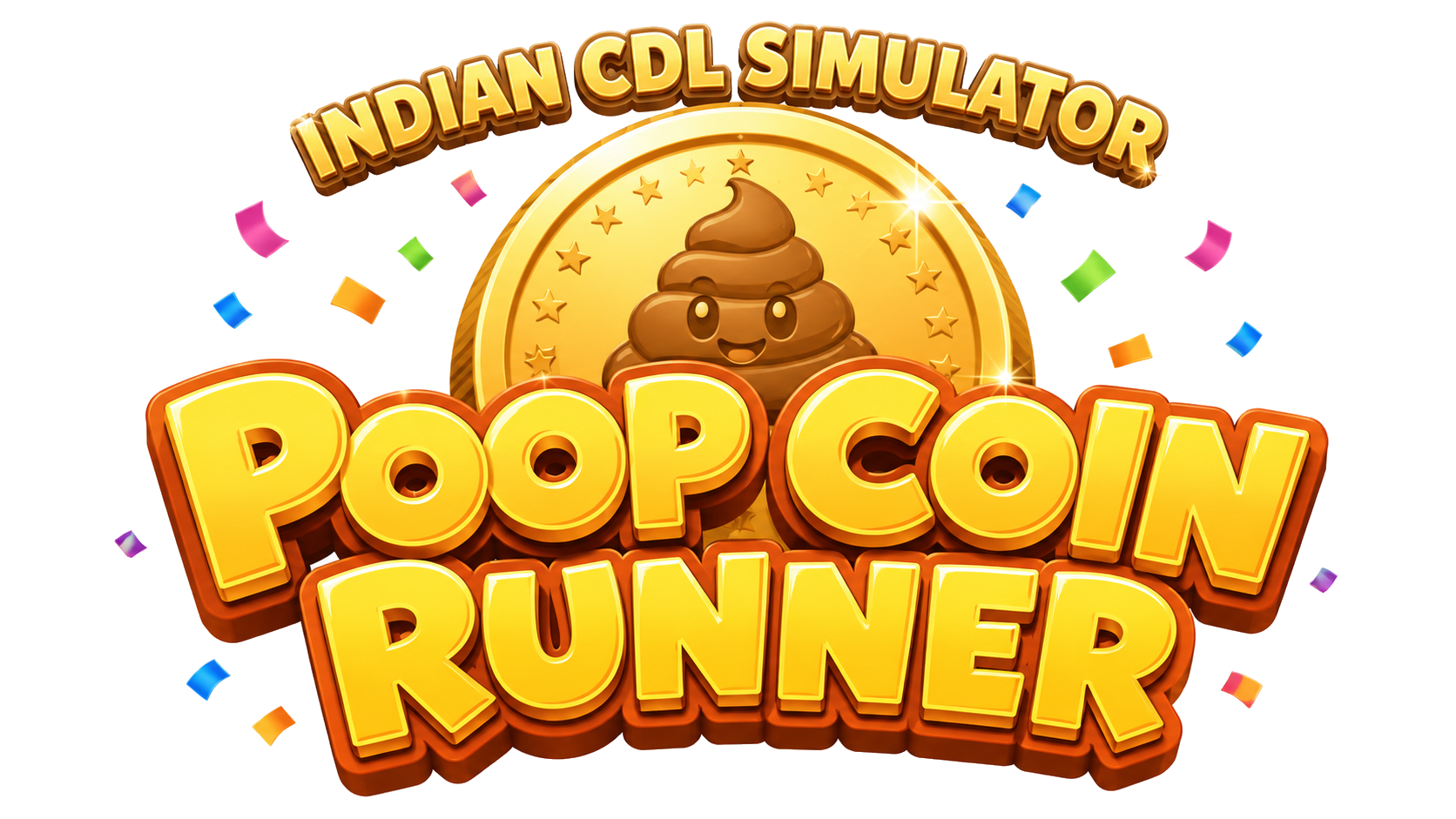 Indian CDL Simulator: Poop Coin Runner